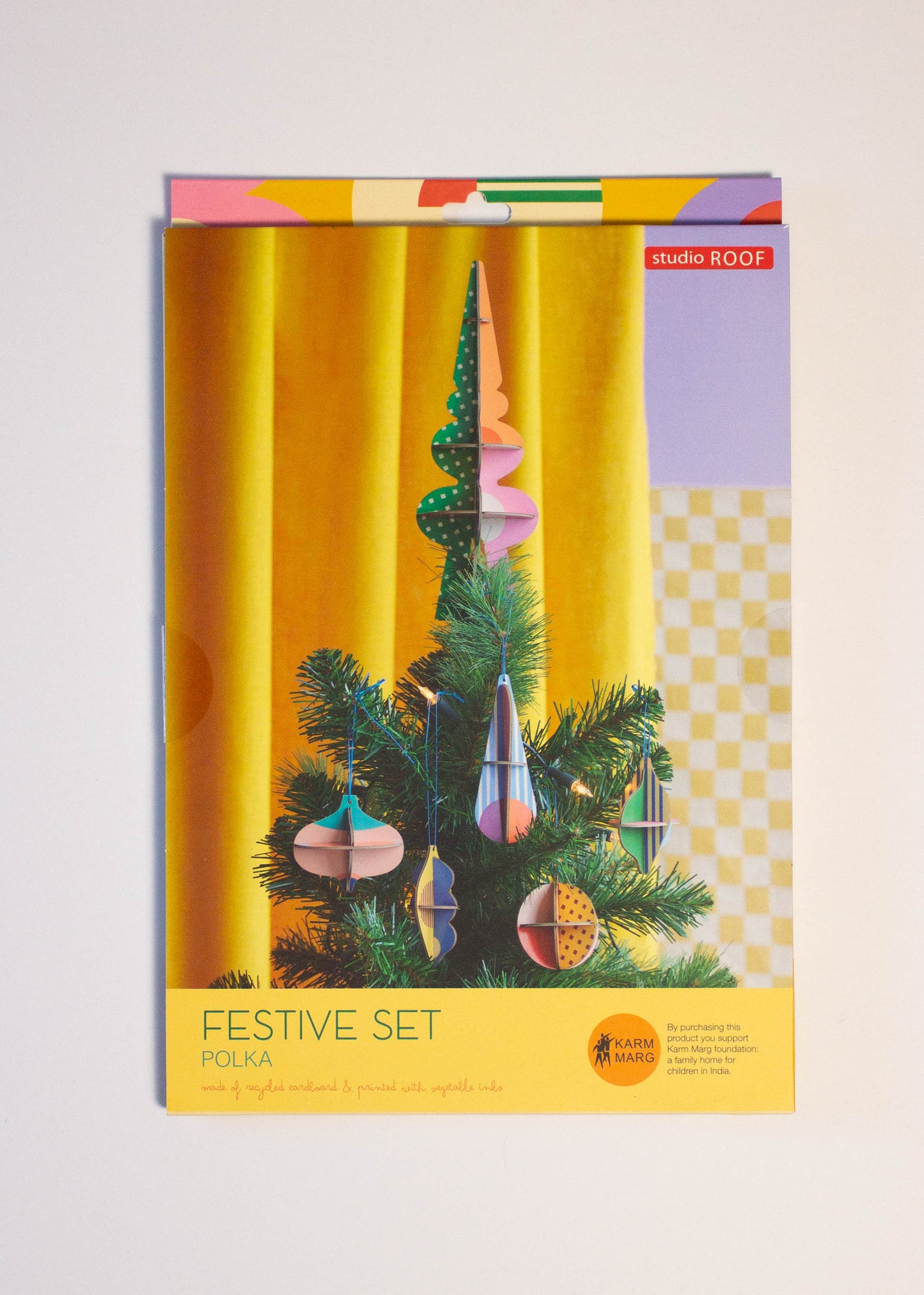 Polka Festive Ornament Set