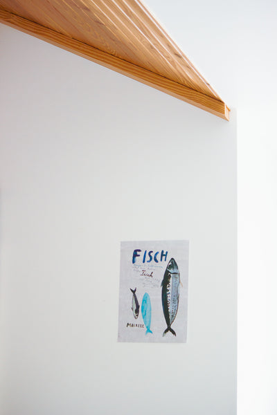Fish Print in Room