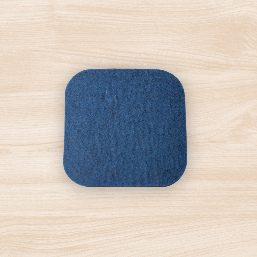 Stahl Rounded Square Felt Coaster