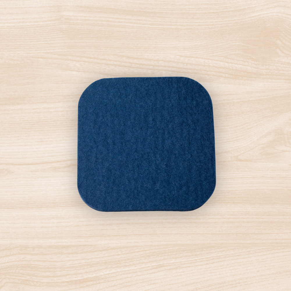 Traube Rounded Square Felt Coaster