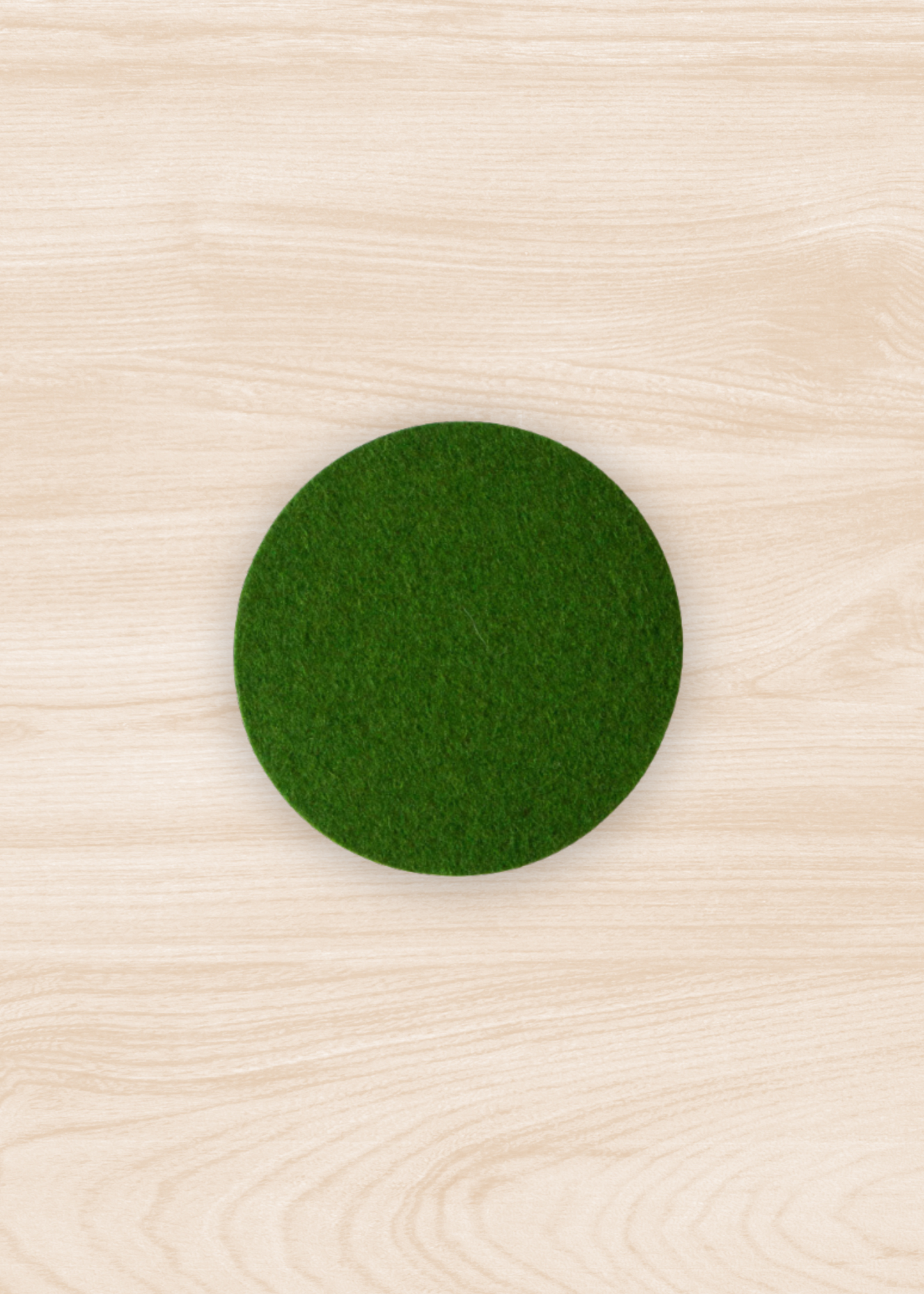 Oliv Circle Felt Coaster