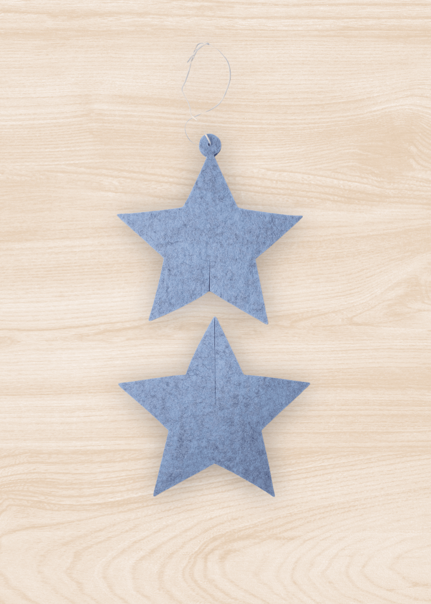 Gletscher Star Felt Ornament