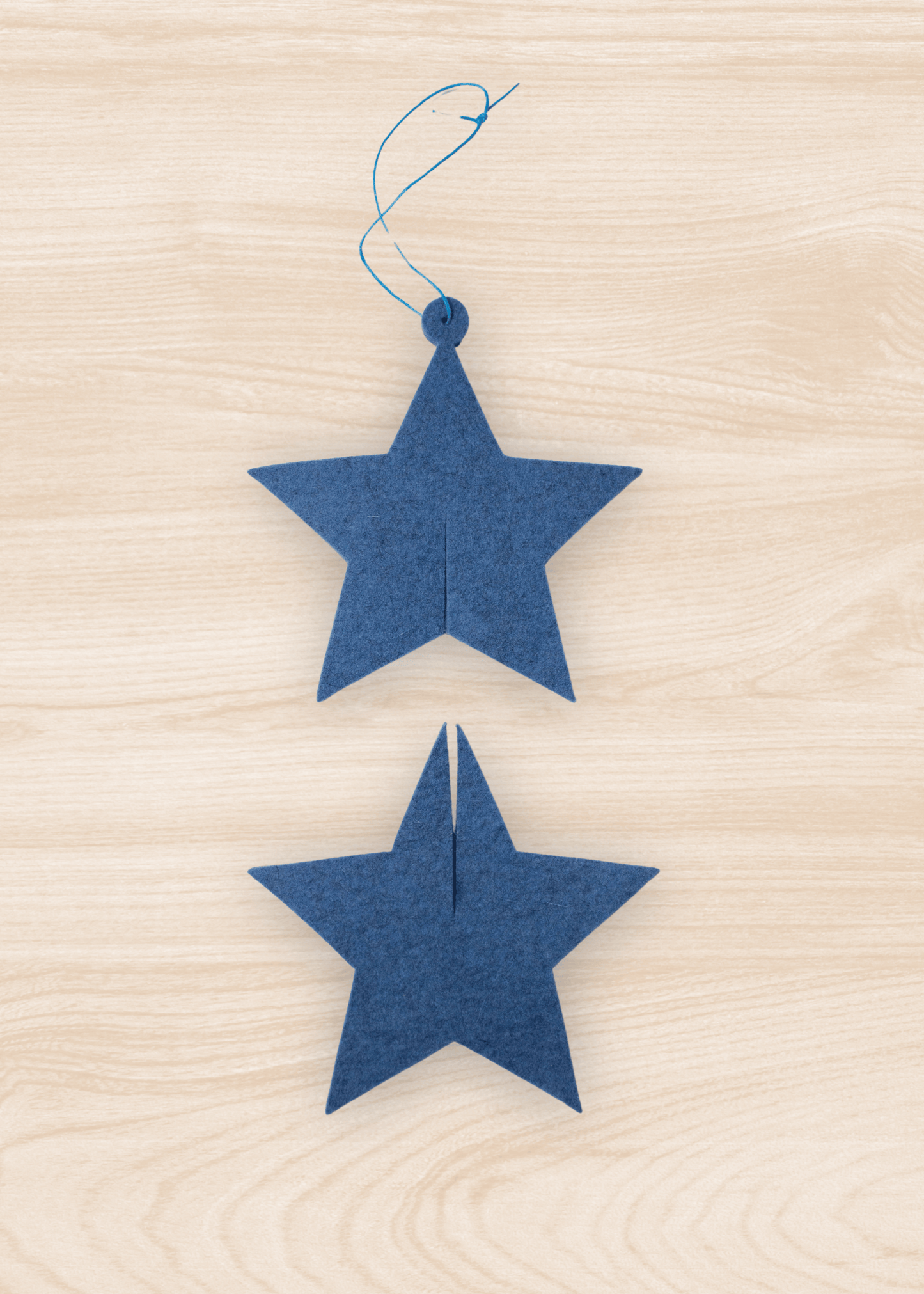 Stahl Star Felt Ornament