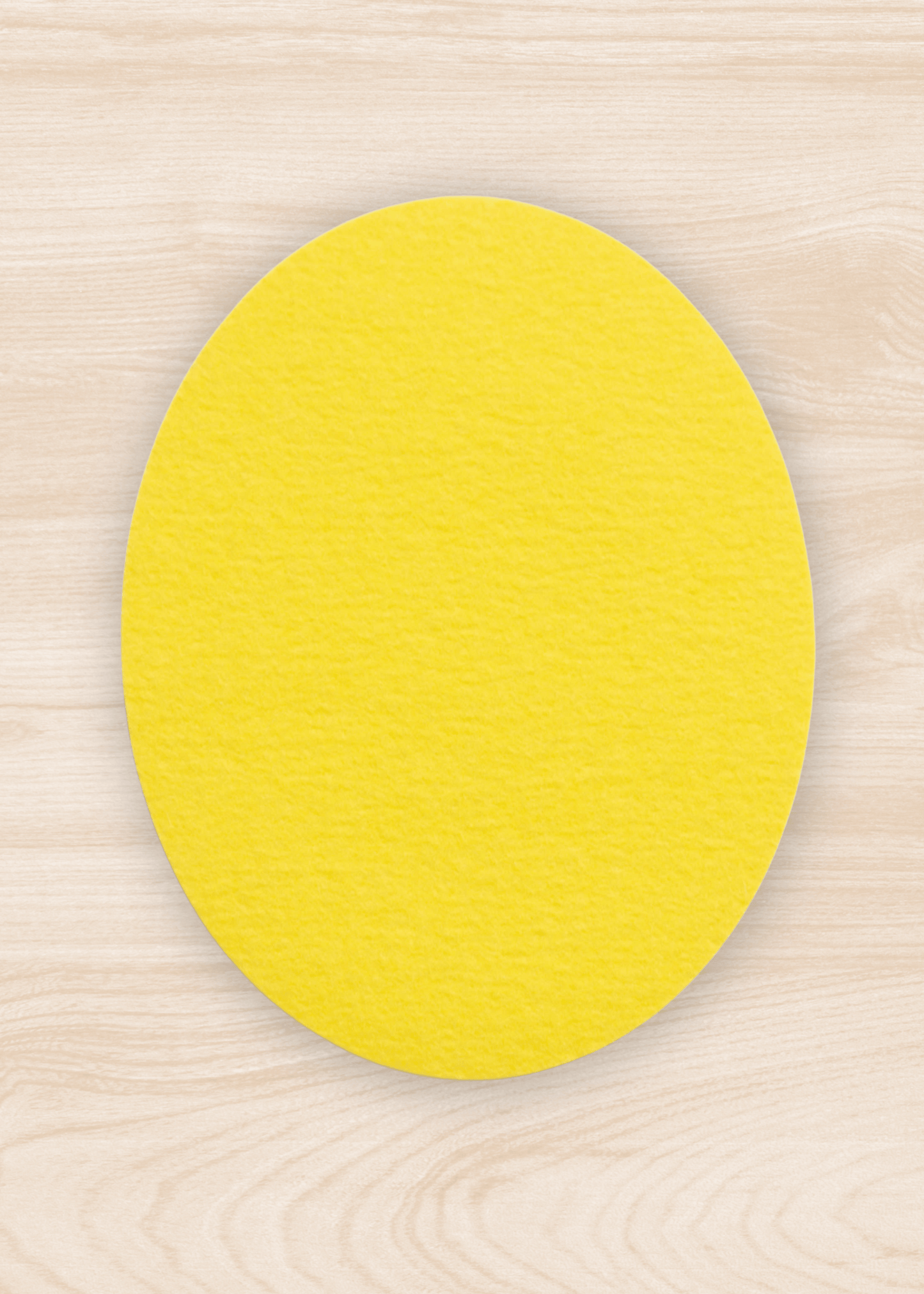 Zitrone Felt Oval Trivet