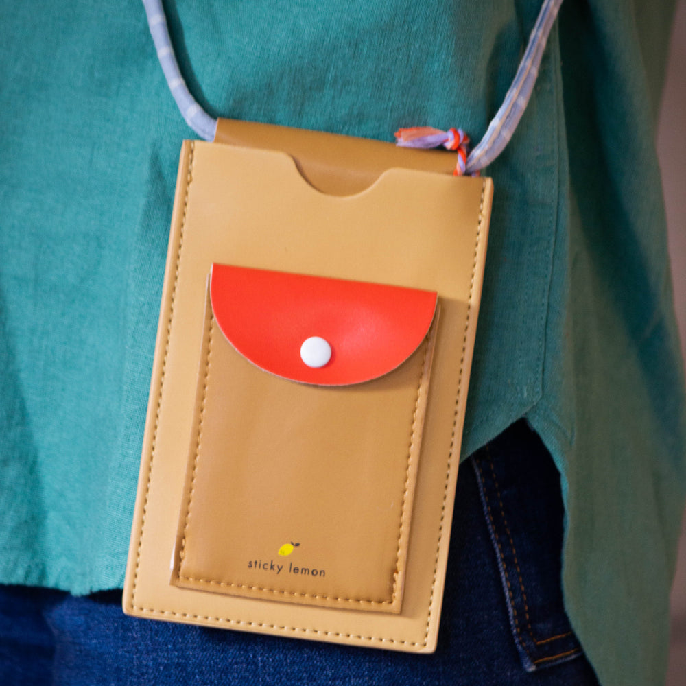 
                  
                    Pear Jam and Red Phone Pouch
                  
                