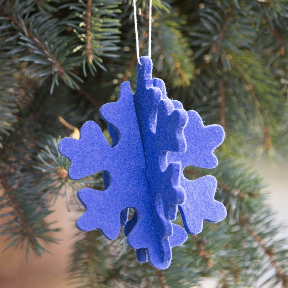 Himmel Snowflake Felt Ornament