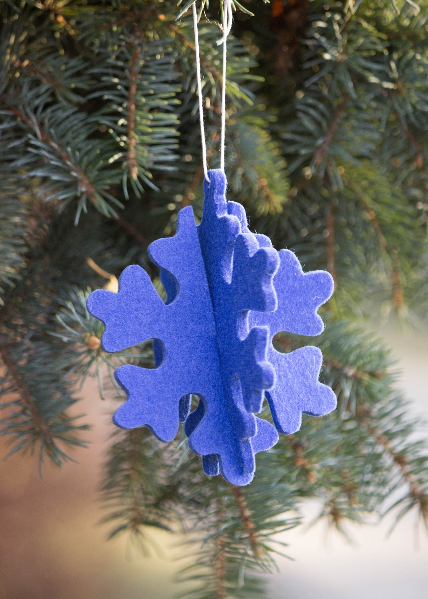 Himmel Snowflake Felt Ornament