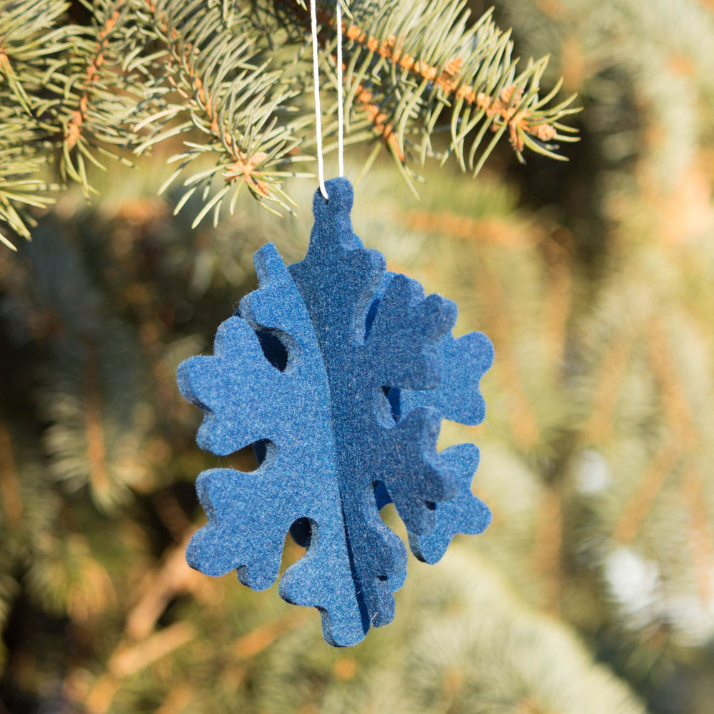 
                  
                    Stahl Snowflake Felt Ornament
                  
                