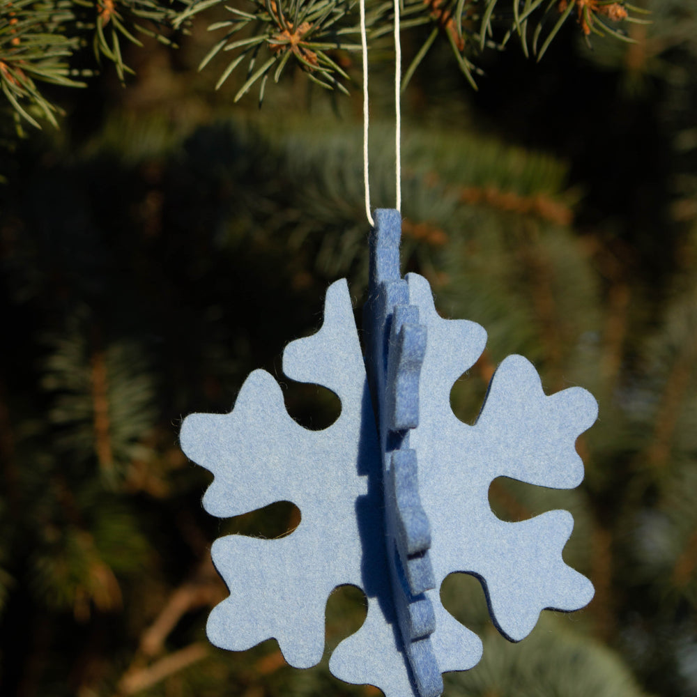 
                  
                    Eis Snowflake Felt Ornament
                  
                