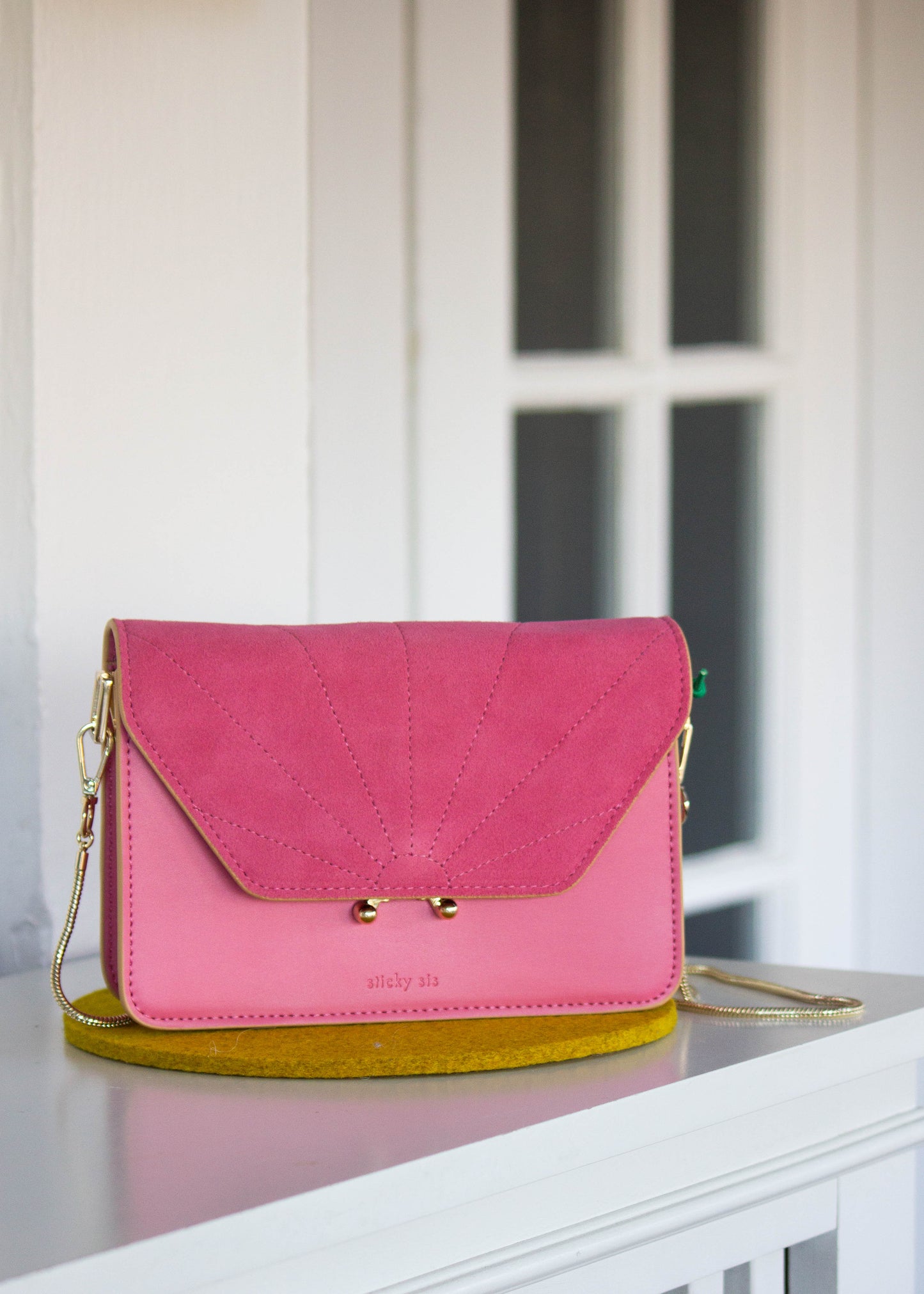 Tulip Pink Shoulder Bag