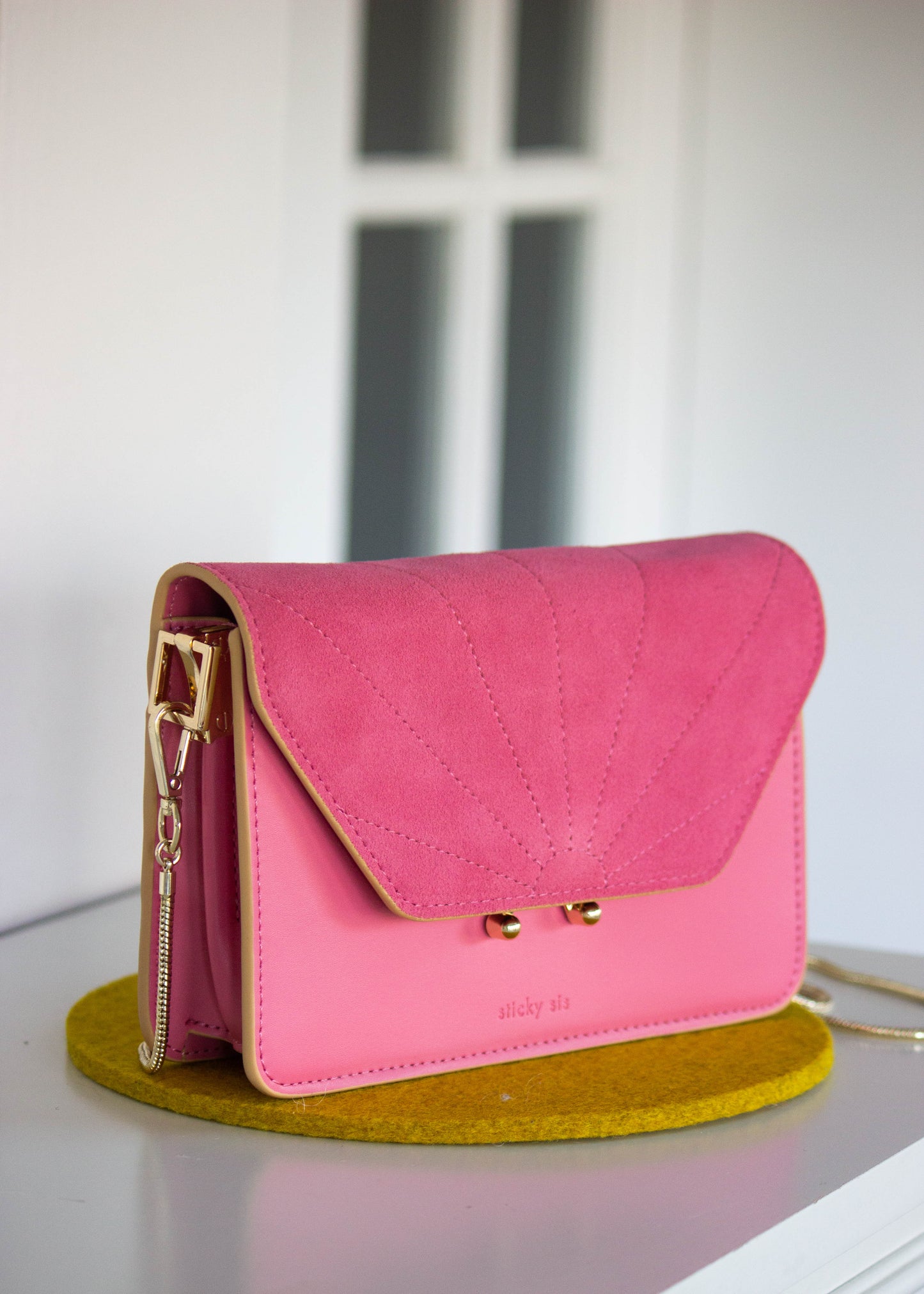 Tulip Pink Shoulder Bag