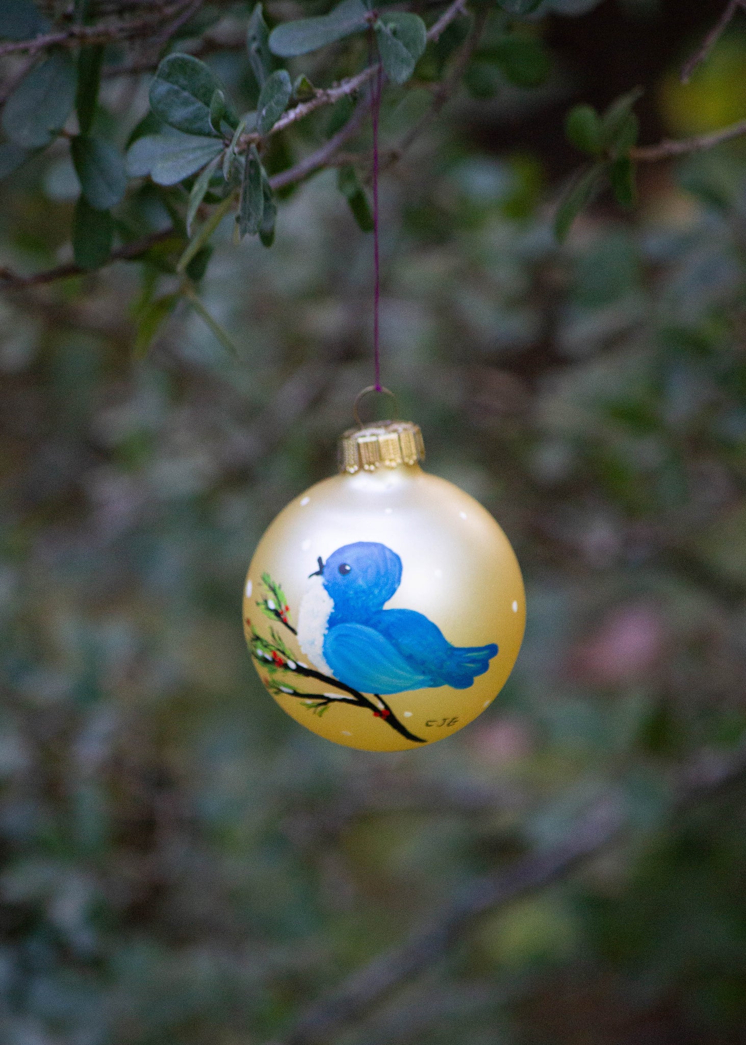 Vintage Bluebird Ornament