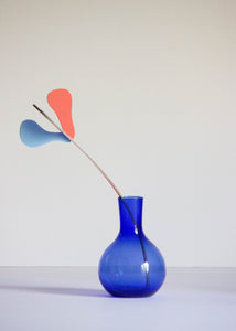Vintage Dainty Blue Vase