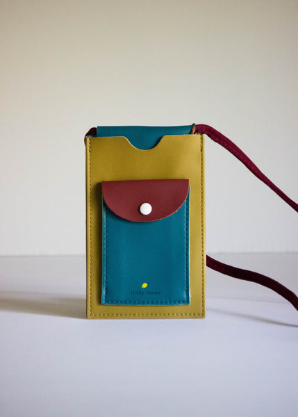 Inventor Green Phone Pouch