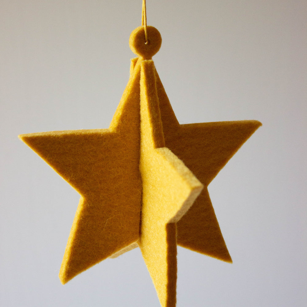 
                  
                    Honig Star Felt Ornament
                  
                