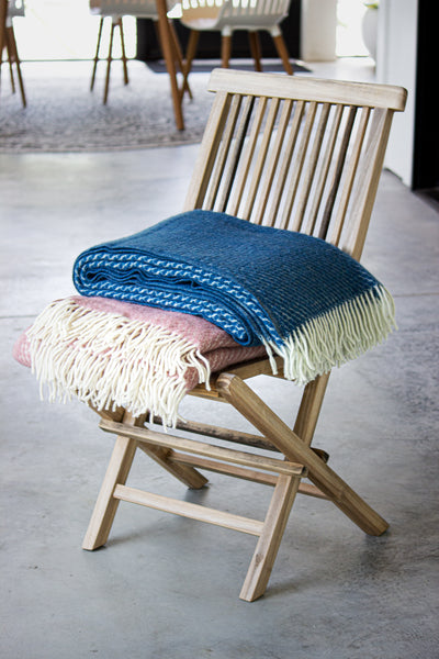 Wool Throws on Chair