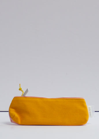 Sunny Yellow and Candy Pink Pencil Case