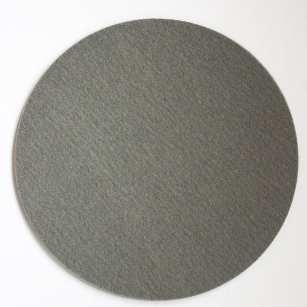 Hellgrau Felt Circle Trivet