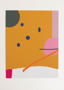 Modern Abstract Print - "Yay 02"