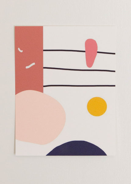 Modern Abstract Print - "Newin 01"