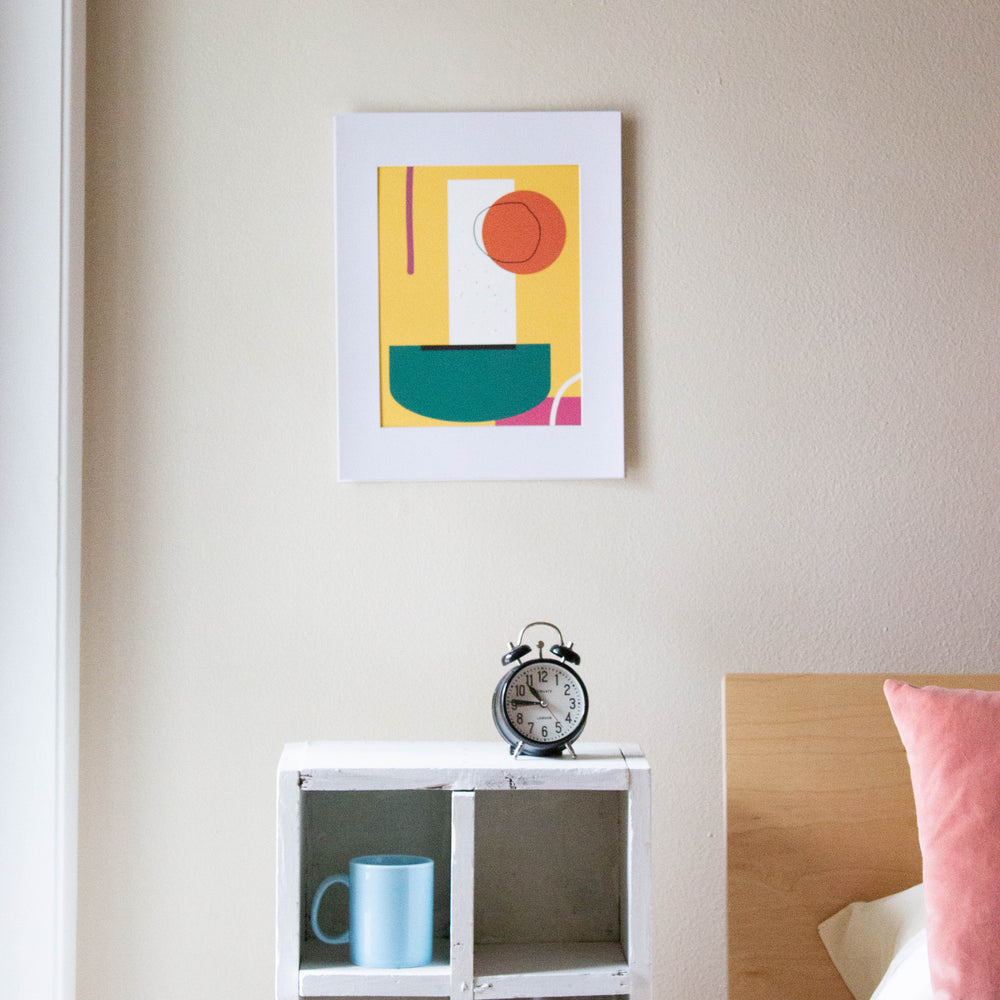 Modern Abstract Print - "Fun Loving 02"