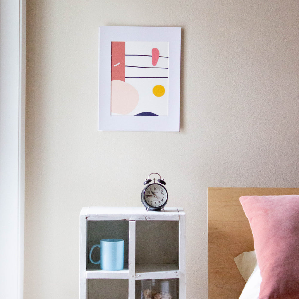 Modern Abstract Print - "Newin 01"