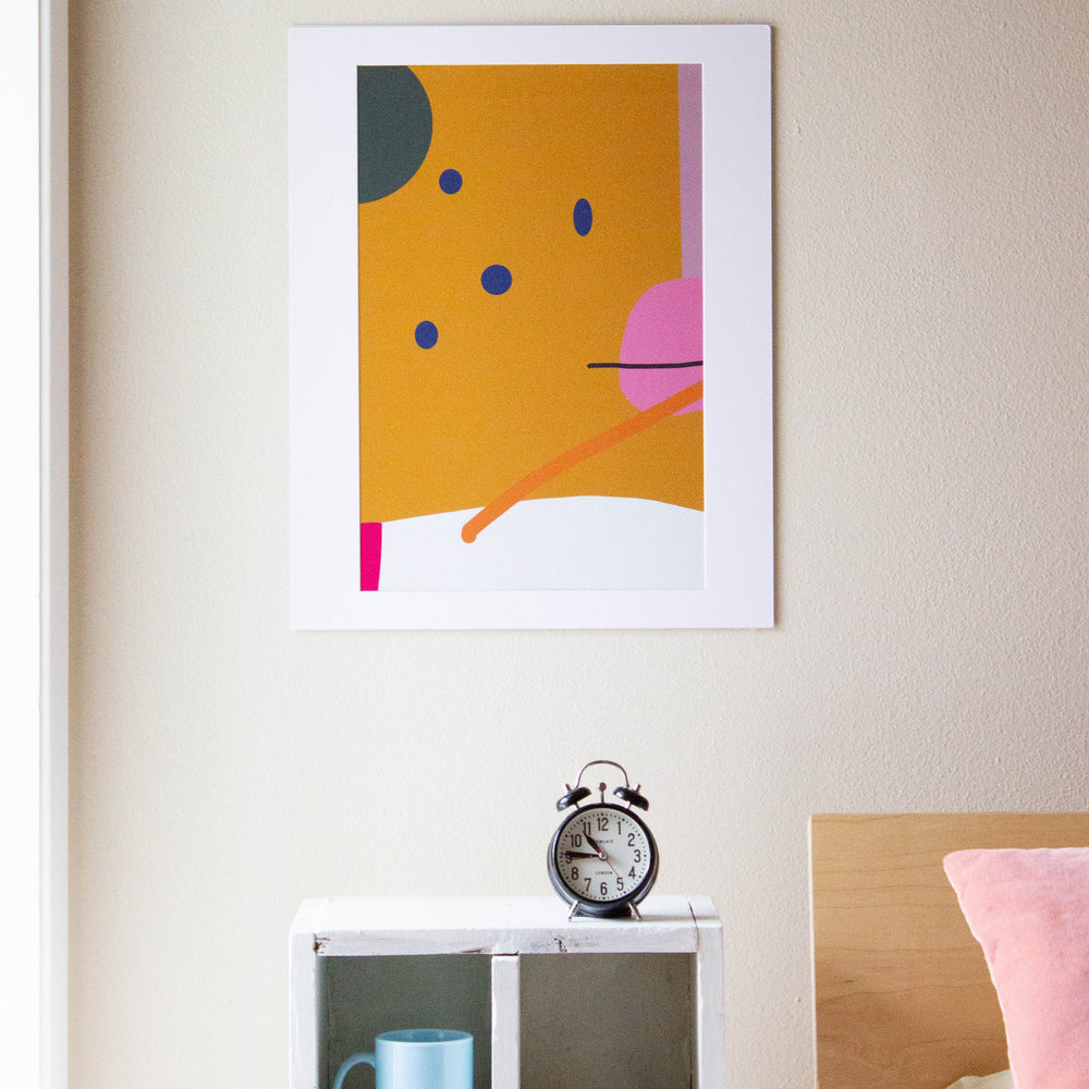 
                  
                    Modern Abstract Print - "Yay 02"
                  
                