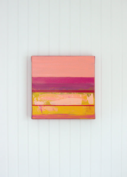 Pink Abstract Painting 